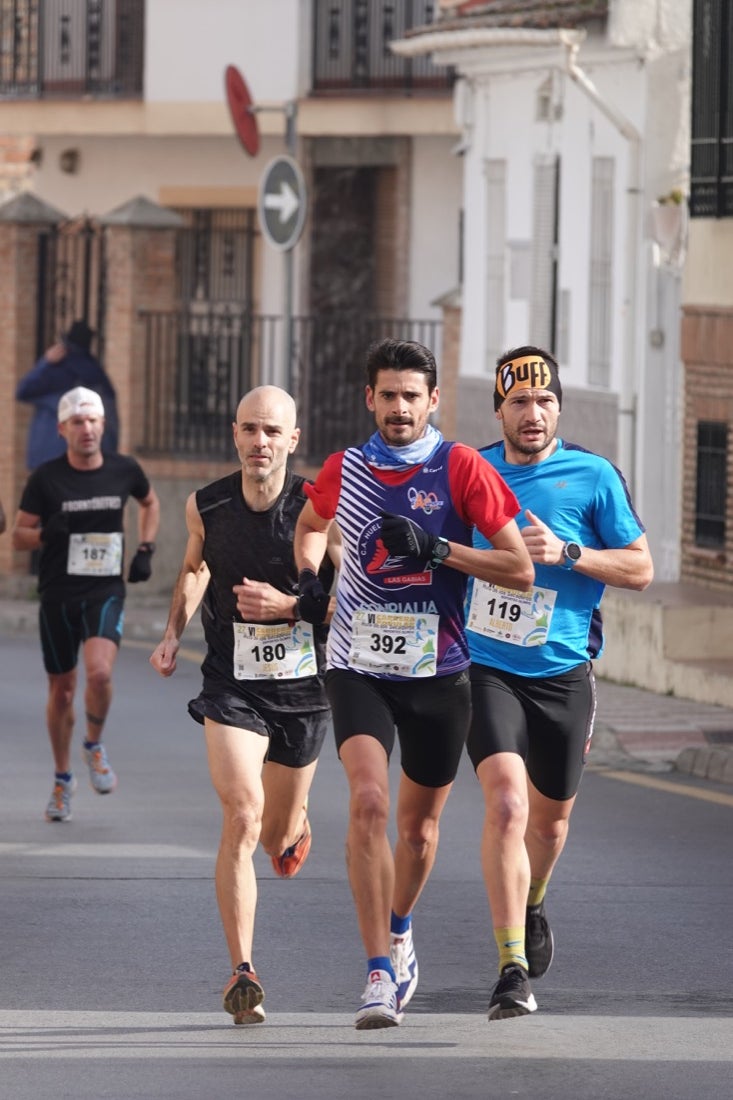 Un recorrido de 7 kilómetros en la categoría absoluta que transcurrió entre secaderos. Este año volvió a haber una categoría para senderistas de 5 kilómetros.