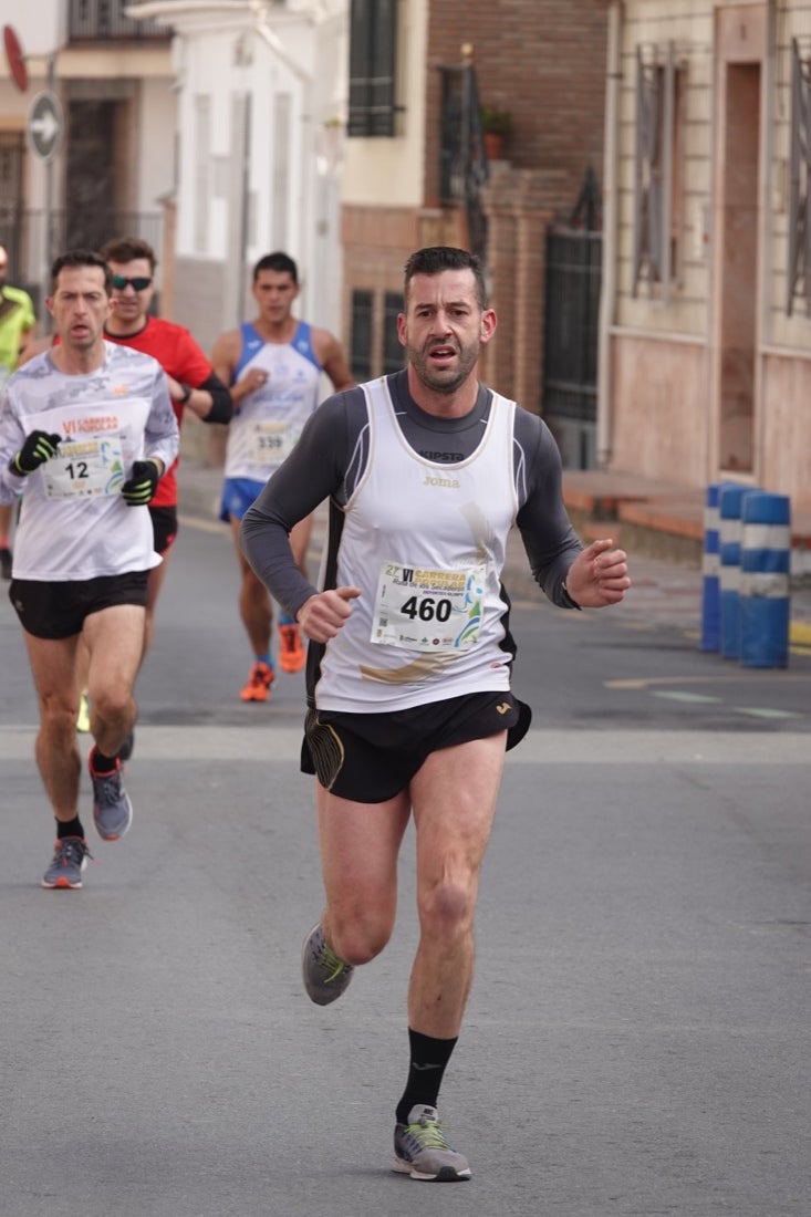 Un recorrido de 7 kilómetros en la categoría absoluta que transcurrió entre secaderos. Este año volvió a haber una categoría para senderistas de 5 kilómetros.