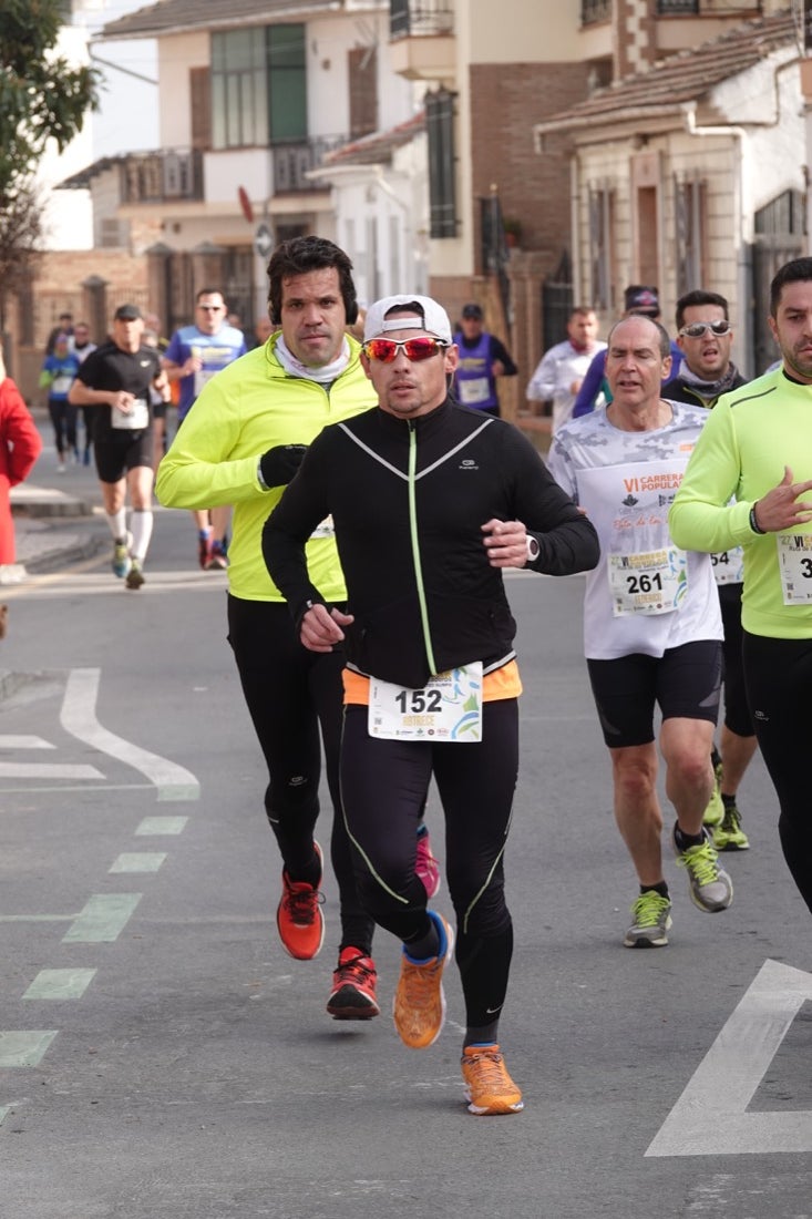 Un recorrido de 7 kilómetros en la categoría absoluta que transcurrió entre secaderos. Este año volvió a haber una categoría para senderistas de 5 kilómetros.