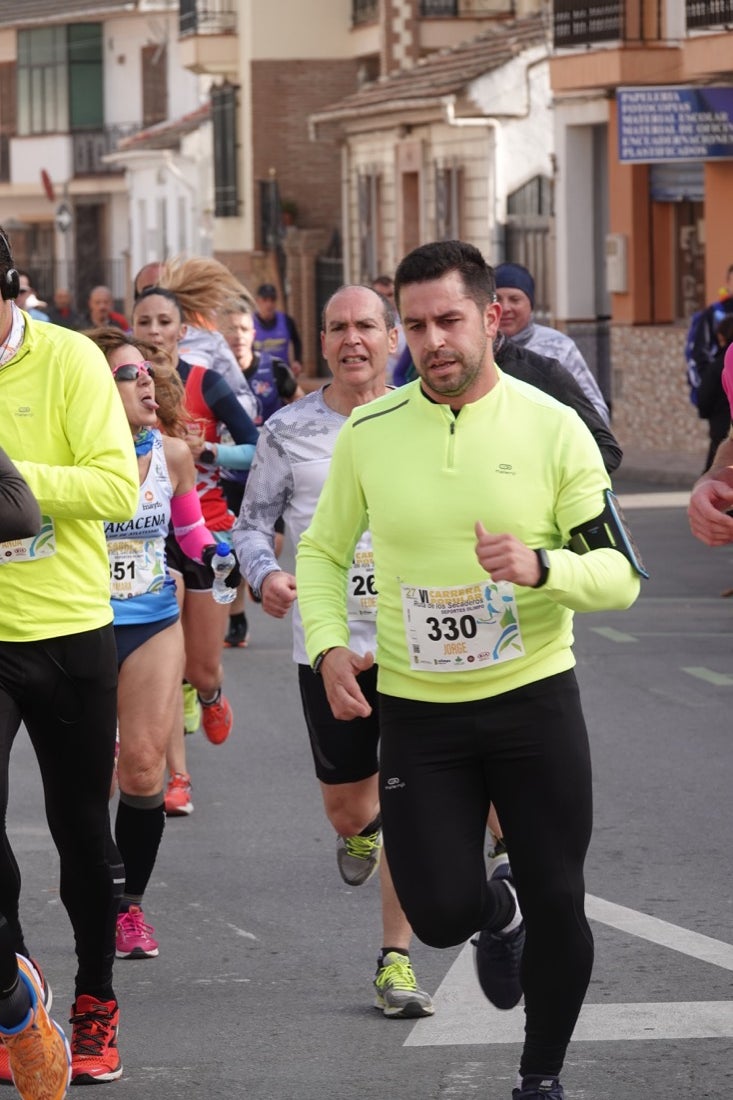 Un recorrido de 7 kilómetros en la categoría absoluta que transcurrió entre secaderos. Este año volvió a haber una categoría para senderistas de 5 kilómetros.