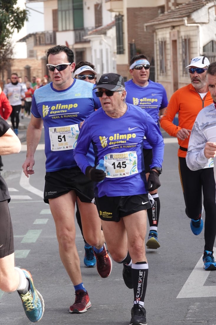 Un recorrido de 7 kilómetros en la categoría absoluta que transcurrió entre secaderos. Este año volvió a haber una categoría para senderistas de 5 kilómetros.