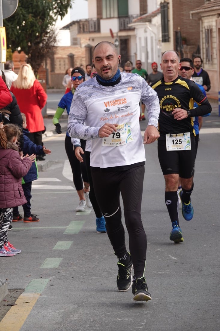 Un recorrido de 7 kilómetros en la categoría absoluta que transcurrió entre secaderos. Este año volvió a haber una categoría para senderistas de 5 kilómetros.