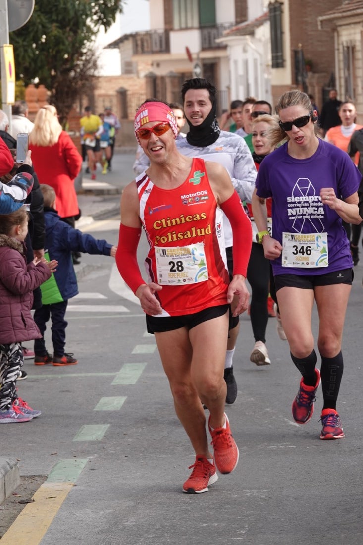 Un recorrido de 7 kilómetros en la categoría absoluta que transcurrió entre secaderos. Este año volvió a haber una categoría para senderistas de 5 kilómetros.