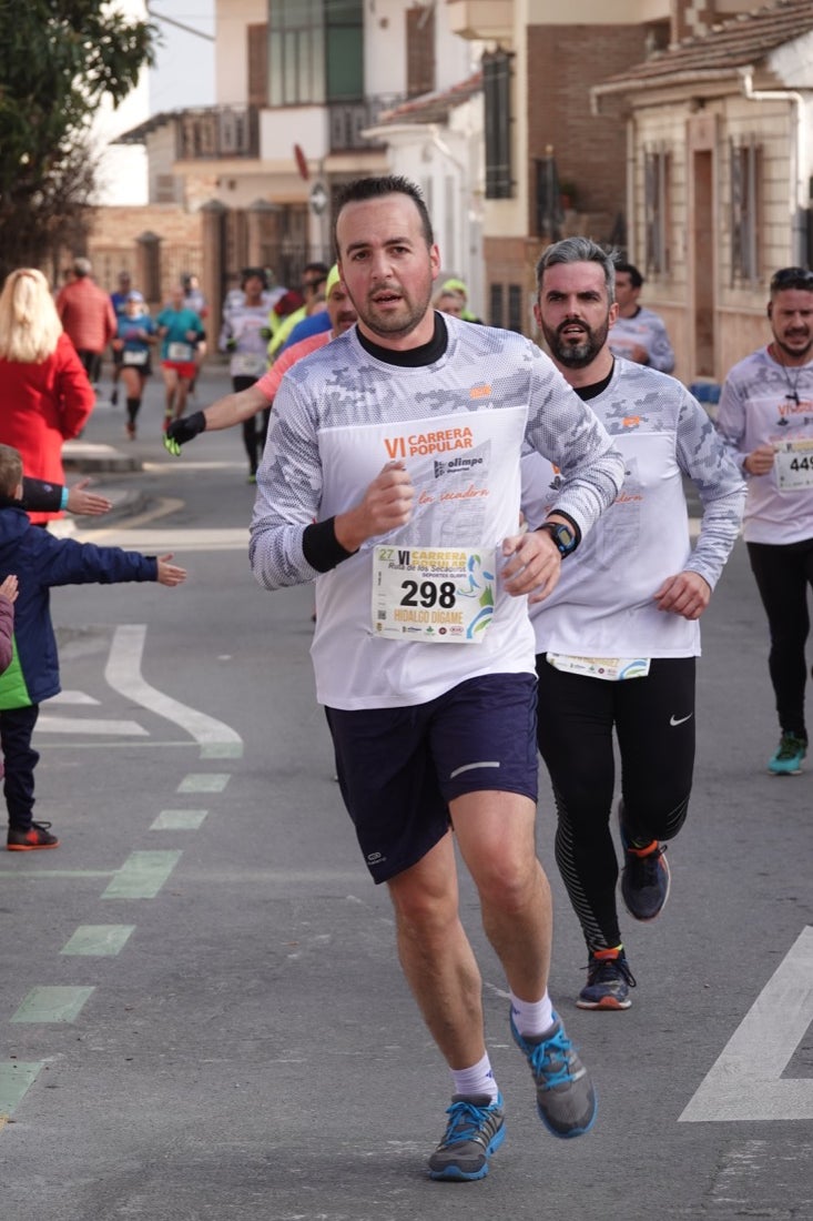 Un recorrido de 7 kilómetros en la categoría absoluta que transcurrió entre secaderos. Este año volvió a haber una categoría para senderistas de 5 kilómetros.