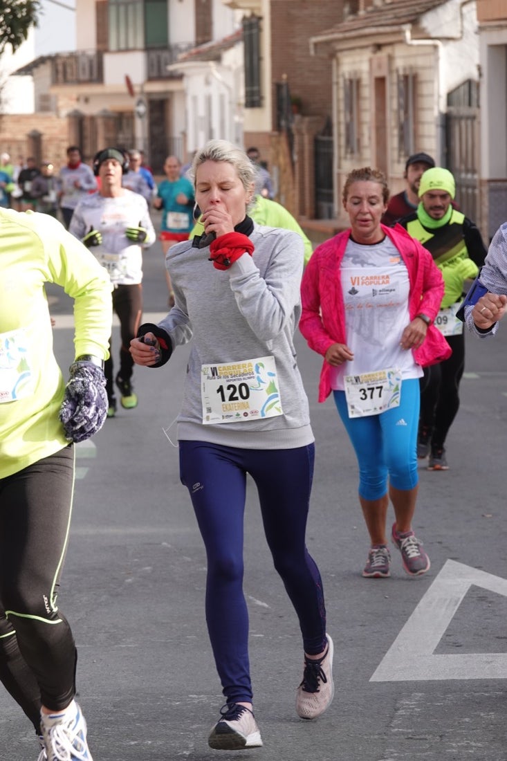 Un recorrido de 7 kilómetros en la categoría absoluta que transcurrió entre secaderos. Este año volvió a haber una categoría para senderistas de 5 kilómetros.