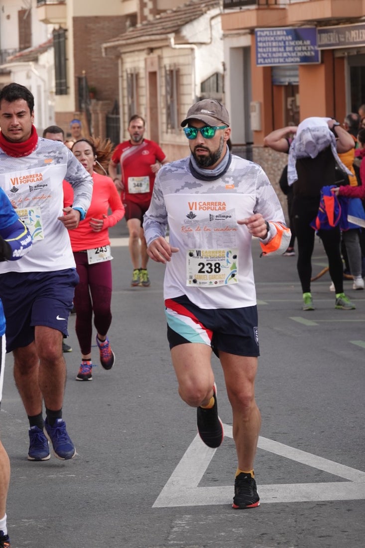 Un recorrido de 7 kilómetros en la categoría absoluta que transcurrió entre secaderos. Este año volvió a haber una categoría para senderistas de 5 kilómetros.