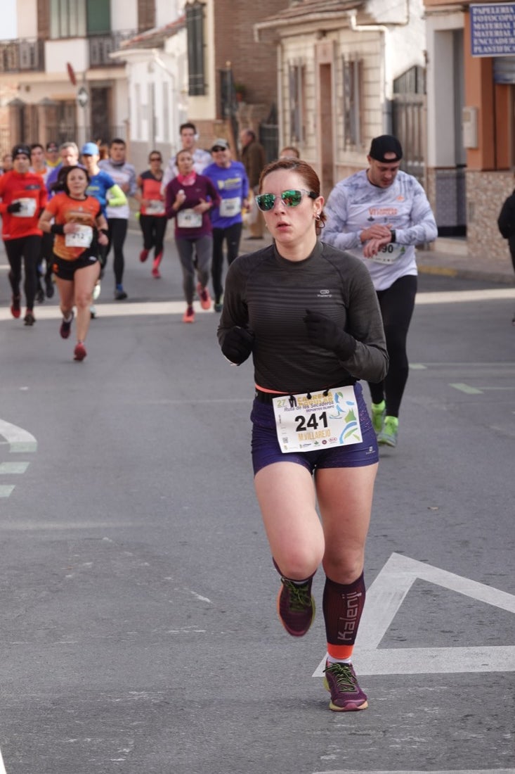 Un recorrido de 7 kilómetros en la categoría absoluta que transcurrió entre secaderos. Este año volvió a haber una categoría para senderistas de 5 kilómetros.