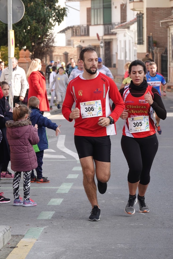 Un recorrido de 7 kilómetros en la categoría absoluta que transcurrió entre secaderos. Este año volvió a haber una categoría para senderistas de 5 kilómetros.