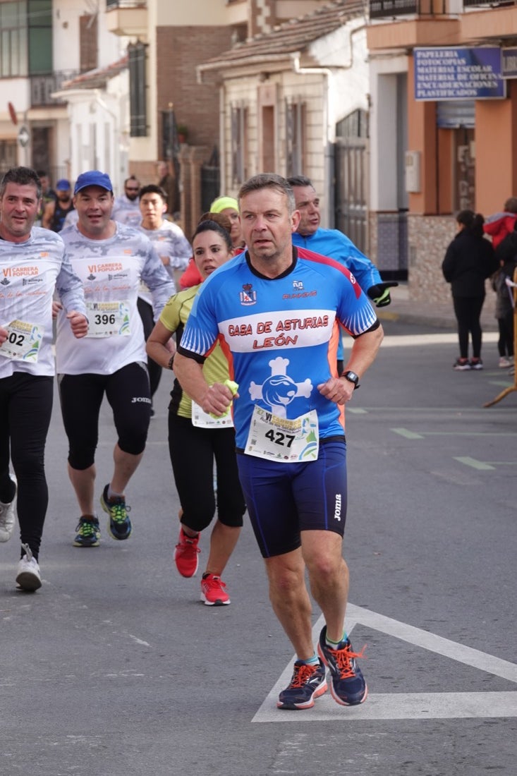 Un recorrido de 7 kilómetros en la categoría absoluta que transcurrió entre secaderos. Este año volvió a haber una categoría para senderistas de 5 kilómetros.