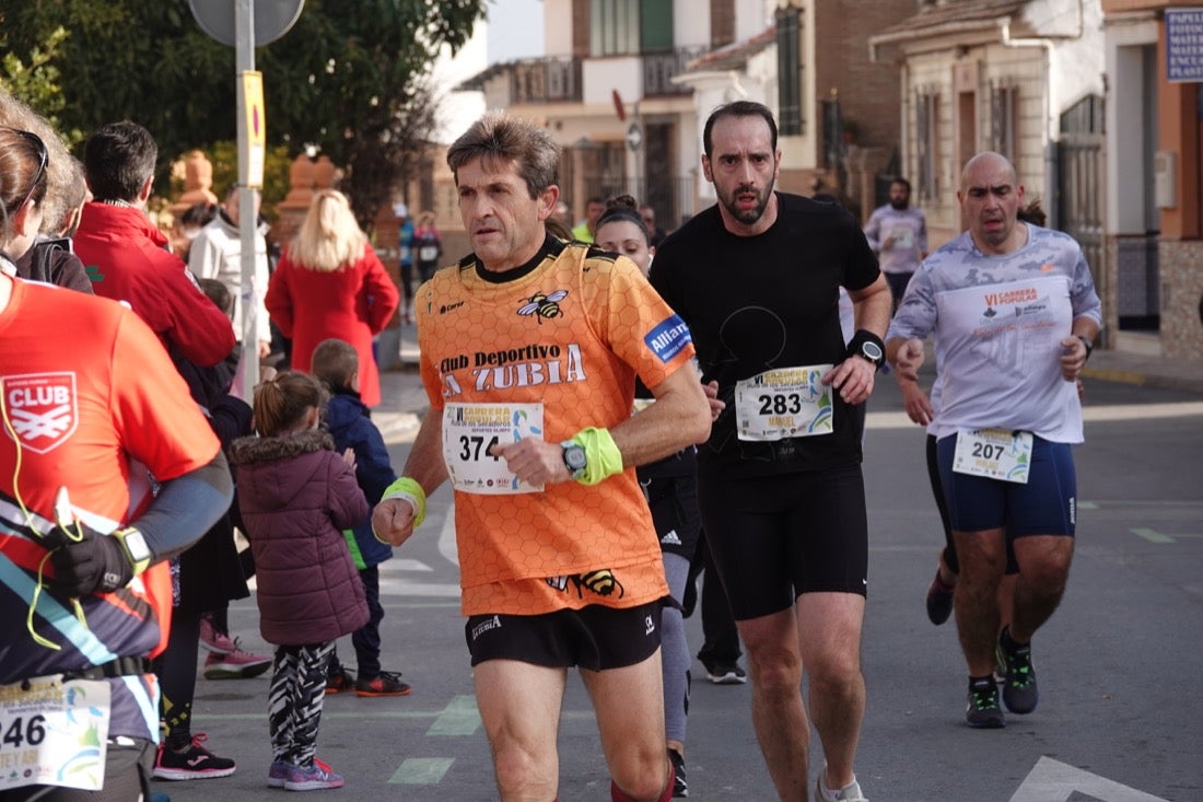Un recorrido de 7 kilómetros en la categoría absoluta que transcurrió entre secaderos. Este año volvió a haber una categoría para senderistas de 5 kilómetros.