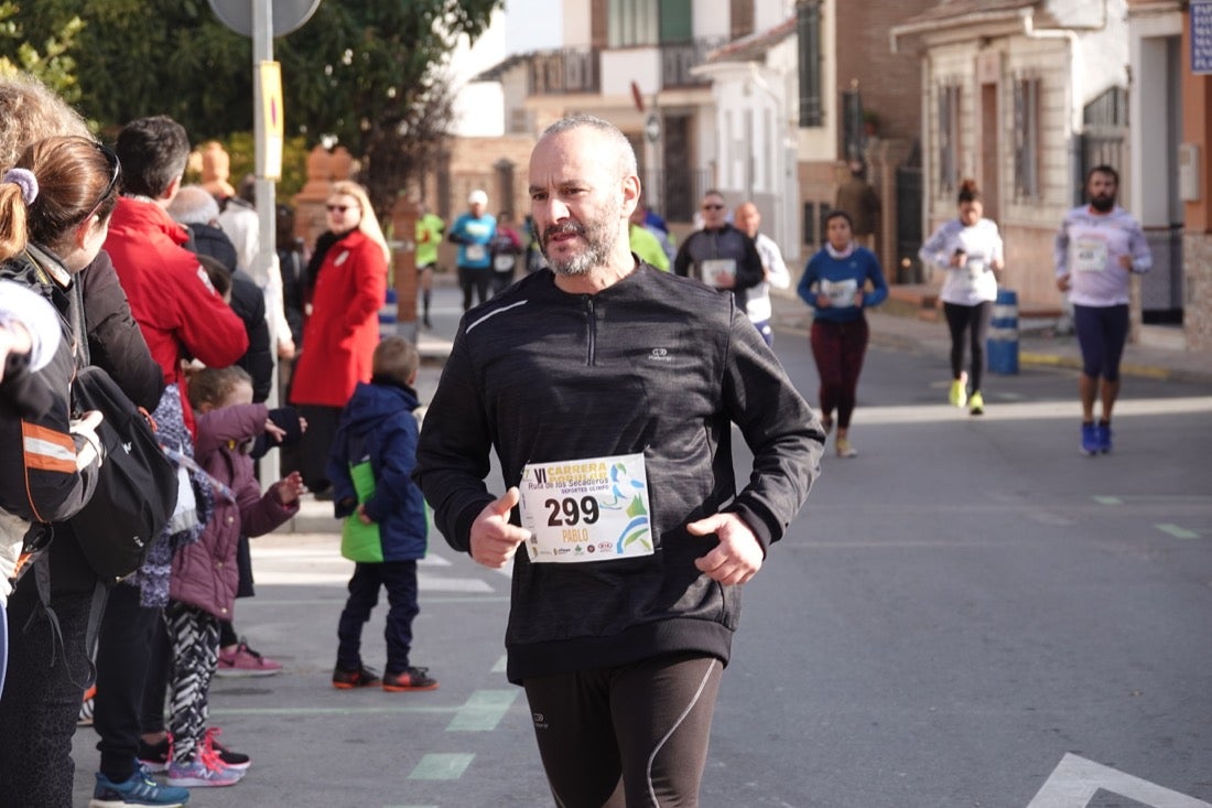 Un recorrido de 7 kilómetros en la categoría absoluta que transcurrió entre secaderos. Este año volvió a haber una categoría para senderistas de 5 kilómetros.