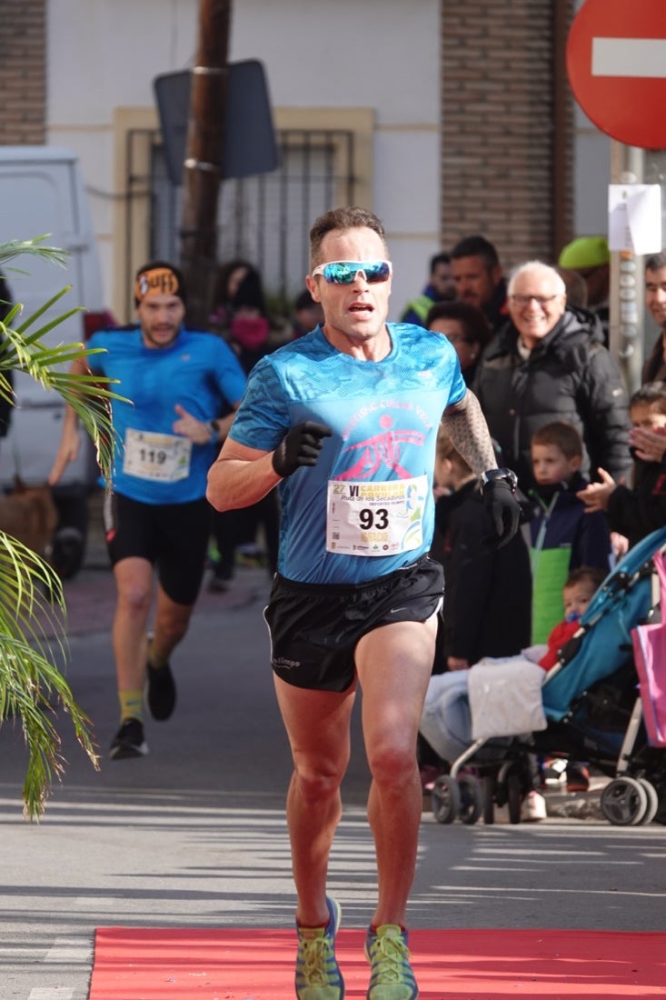 Un recorrido de 7 kilómetros en la categoría absoluta que transcurrió entre secaderos. Este año volvió a haber una categoría para senderistas de 5 kilómetros.