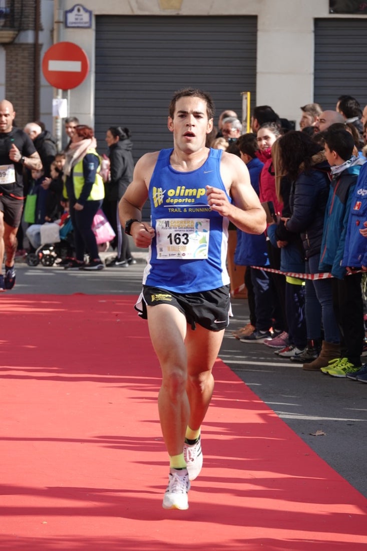 Un recorrido de 7 kilómetros en la categoría absoluta que transcurrió entre secaderos. Este año volvió a haber una categoría para senderistas de 5 kilómetros.