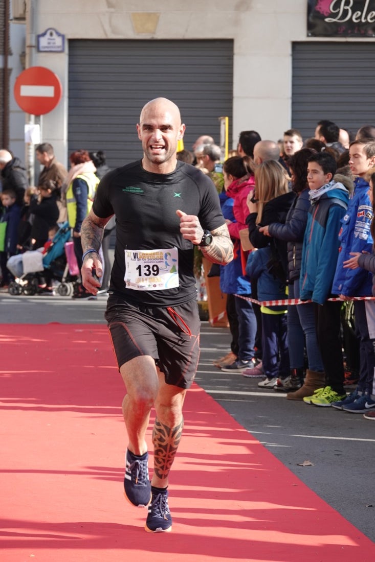 Un recorrido de 7 kilómetros en la categoría absoluta que transcurrió entre secaderos. Este año volvió a haber una categoría para senderistas de 5 kilómetros.