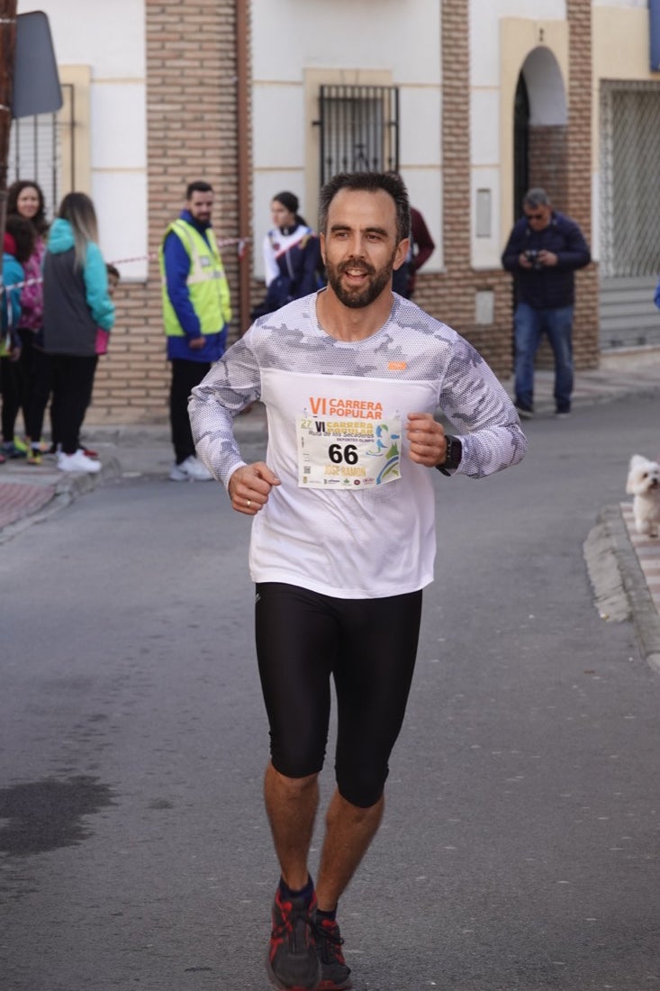 Un recorrido de 7 kilómetros en la categoría absoluta que transcurrió entre secaderos. Este año volvió a haber una categoría para senderistas de 5 kilómetros.