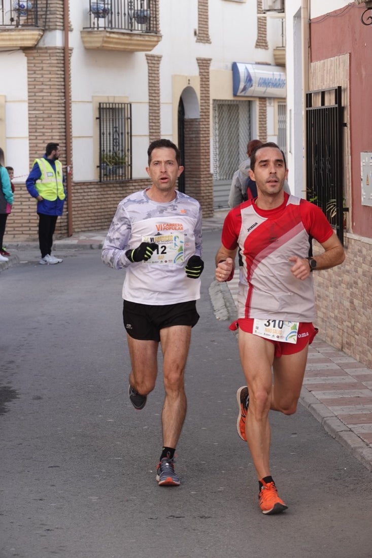 Un recorrido de 7 kilómetros en la categoría absoluta que transcurrió entre secaderos. Este año volvió a haber una categoría para senderistas de 5 kilómetros.