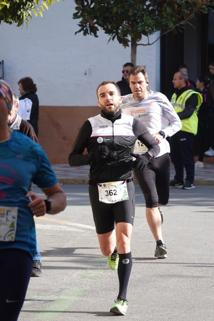 Un recorrido de 7 kilómetros en la categoría absoluta que transcurrió entre secaderos. Este año volvió a haber una categoría para senderistas de 5 kilómetros.