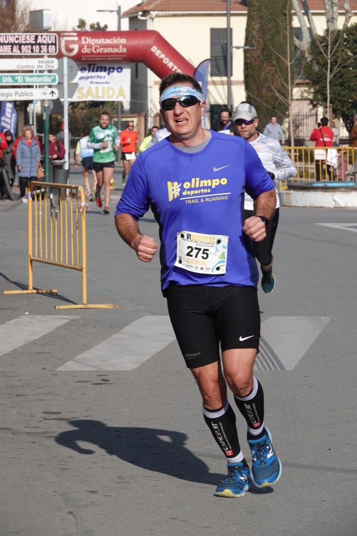 Un recorrido de 7 kilómetros en la categoría absoluta que transcurrió entre secaderos. Este año volvió a haber una categoría para senderistas de 5 kilómetros.