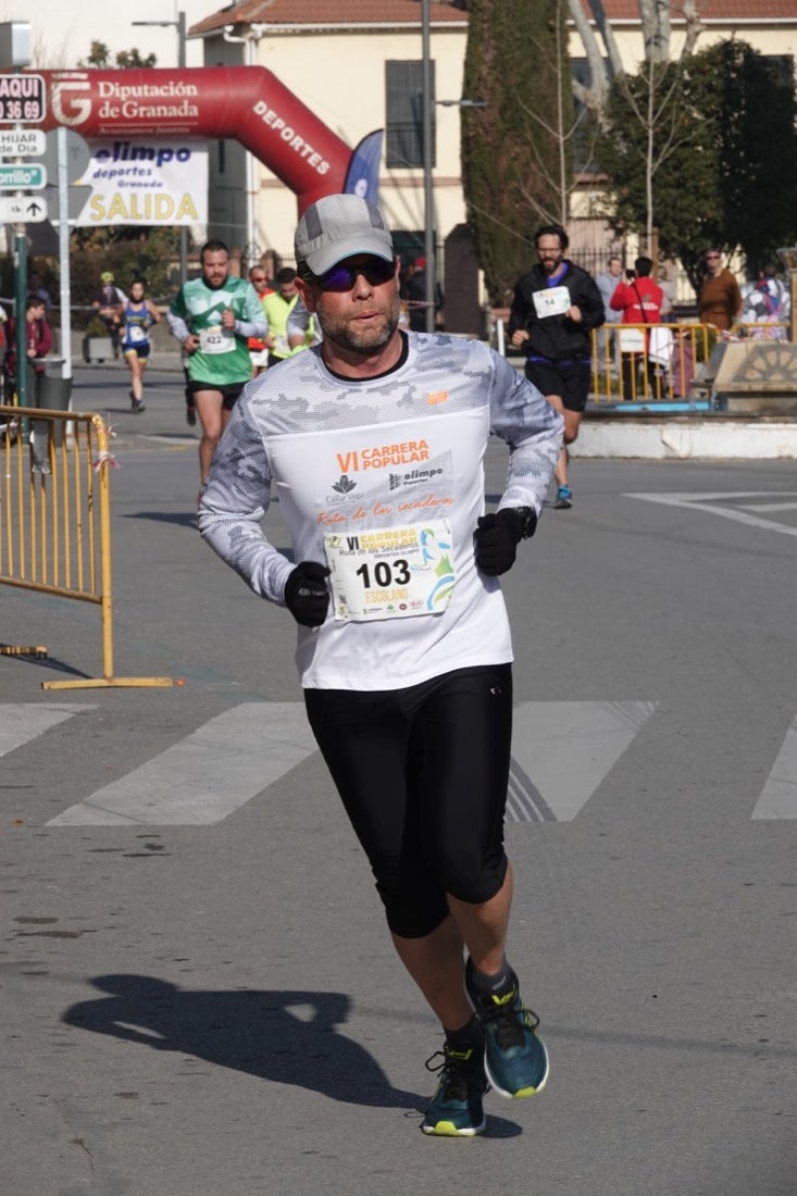 Un recorrido de 7 kilómetros en la categoría absoluta que transcurrió entre secaderos. Este año volvió a haber una categoría para senderistas de 5 kilómetros.