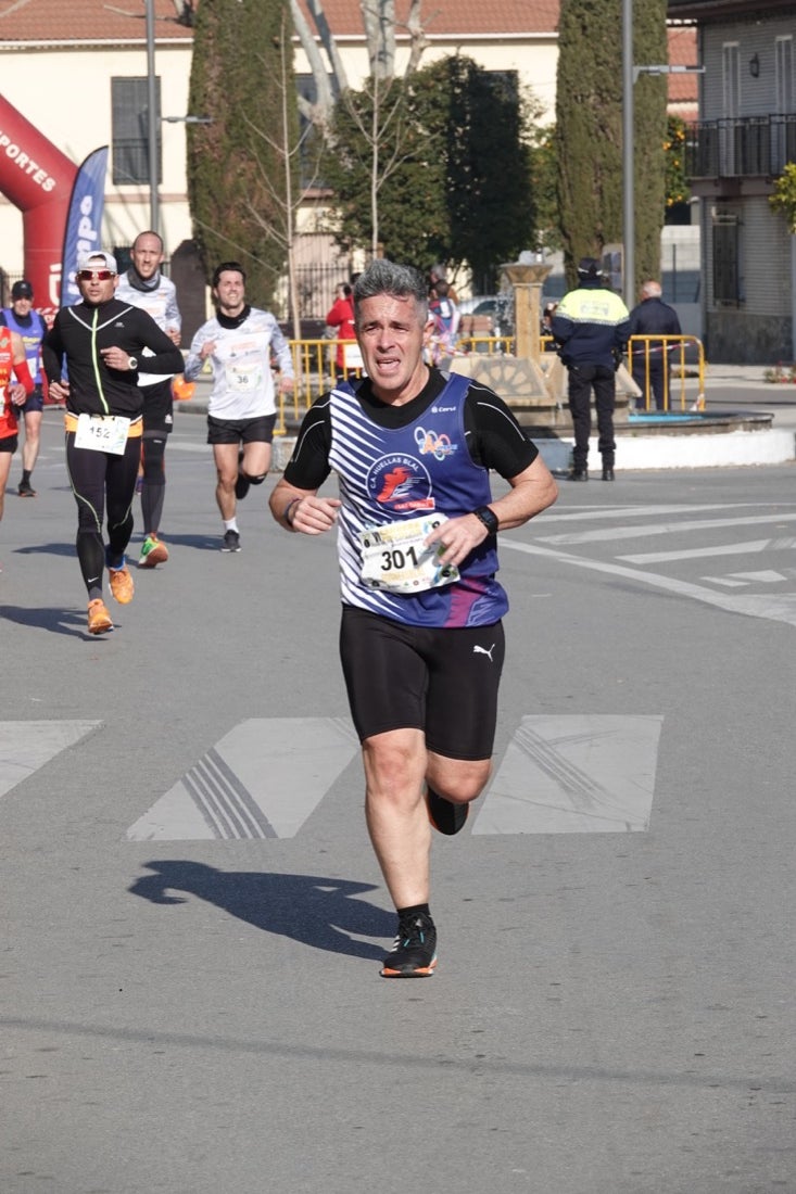 Un recorrido de 7 kilómetros en la categoría absoluta que transcurrió entre secaderos. Este año volvió a haber una categoría para senderistas de 5 kilómetros.