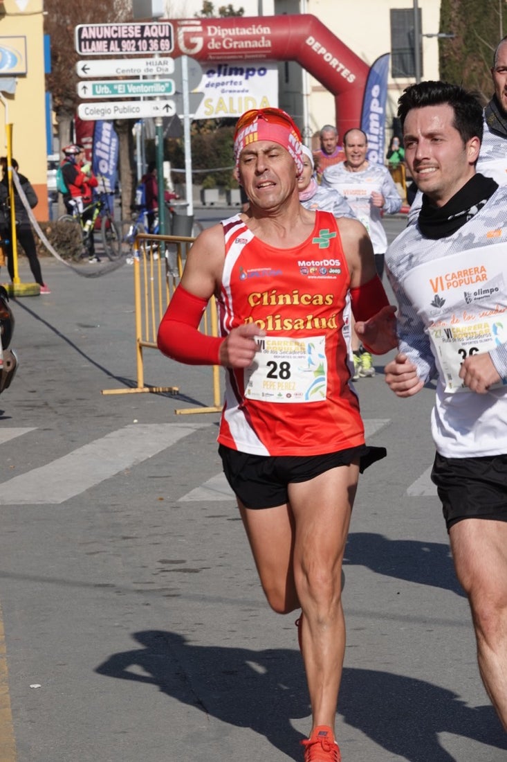 Un recorrido de 7 kilómetros en la categoría absoluta que transcurrió entre secaderos. Este año volvió a haber una categoría para senderistas de 5 kilómetros.