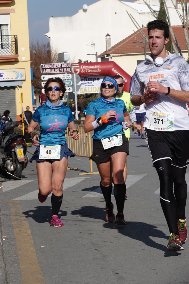 Un recorrido de 7 kilómetros en la categoría absoluta que transcurrió entre secaderos. Este año volvió a haber una categoría para senderistas de 5 kilómetros.