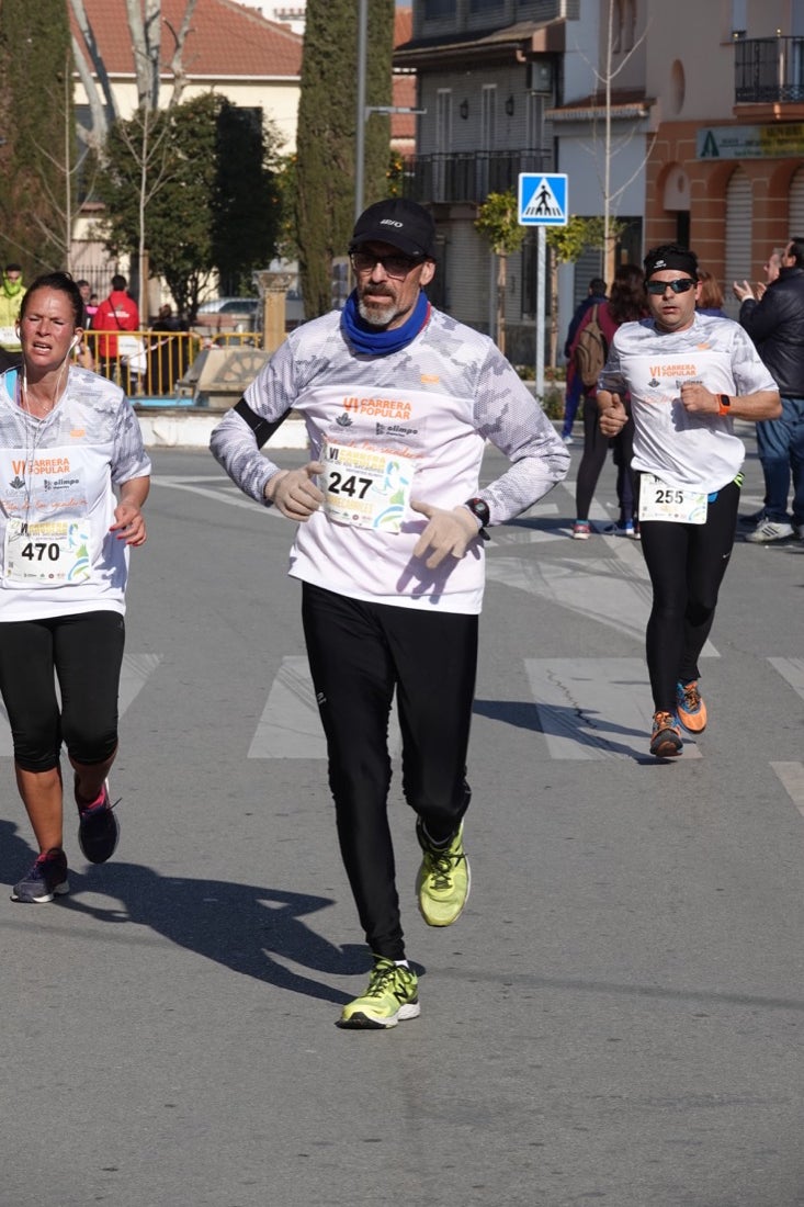 Un recorrido de 7 kilómetros en la categoría absoluta que transcurrió entre secaderos. Este año volvió a haber una categoría para senderistas de 5 kilómetros.