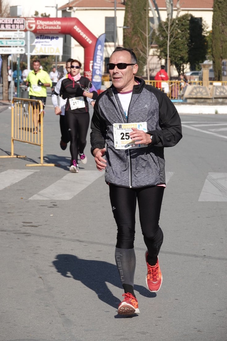 Un recorrido de 7 kilómetros en la categoría absoluta que transcurrió entre secaderos. Este año volvió a haber una categoría para senderistas de 5 kilómetros.