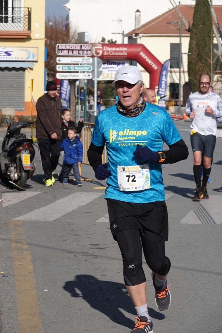 Un recorrido de 7 kilómetros en la categoría absoluta que transcurrió entre secaderos. Este año volvió a haber una categoría para senderistas de 5 kilómetros.