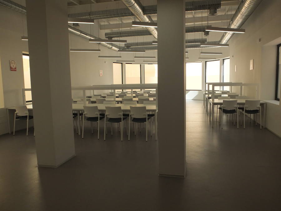 Aún no hay fechas para la apertura del resto de espacios de una dotación que prevé rejuvenecer la vida del centro al mismo tiempo que ofrece cultura