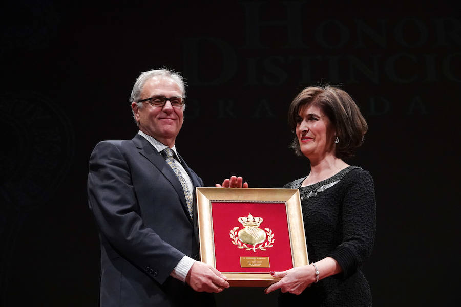 Fotos: El Ayuntamiento de Granada entrega sus honores y distinciones con la educación, la ciencia y la cultura como protagonistas