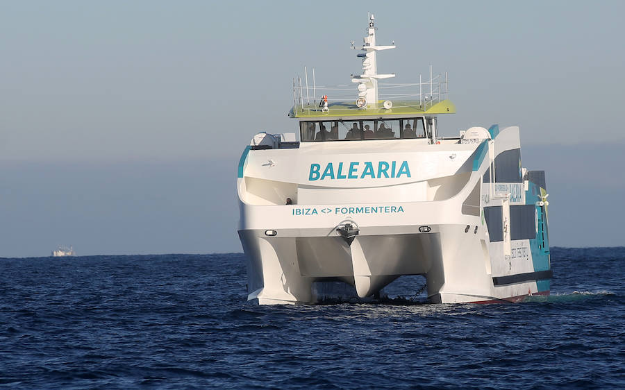 La compañía Balearia ya tuvo que suspender ayer otro viaje entre Almería y Marruecos