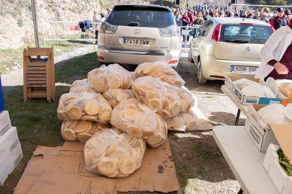 La celebración del patrón de Granada ha estado este año marcada por las alertas de nieve y frío de la Aemet