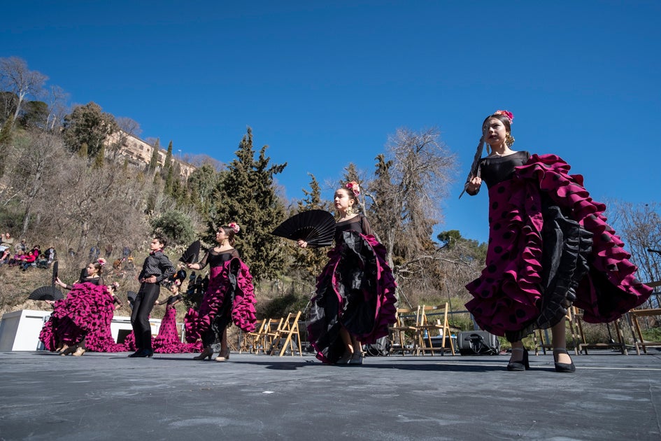 La celebración del patrón de Granada ha estado este año marcada por las alertas de nieve y frío de la Aemet