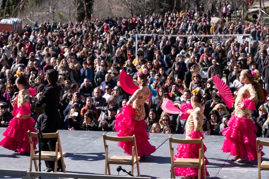 La celebración del patrón de Granada ha estado este año marcada por las alertas de nieve y frío de la Aemet
