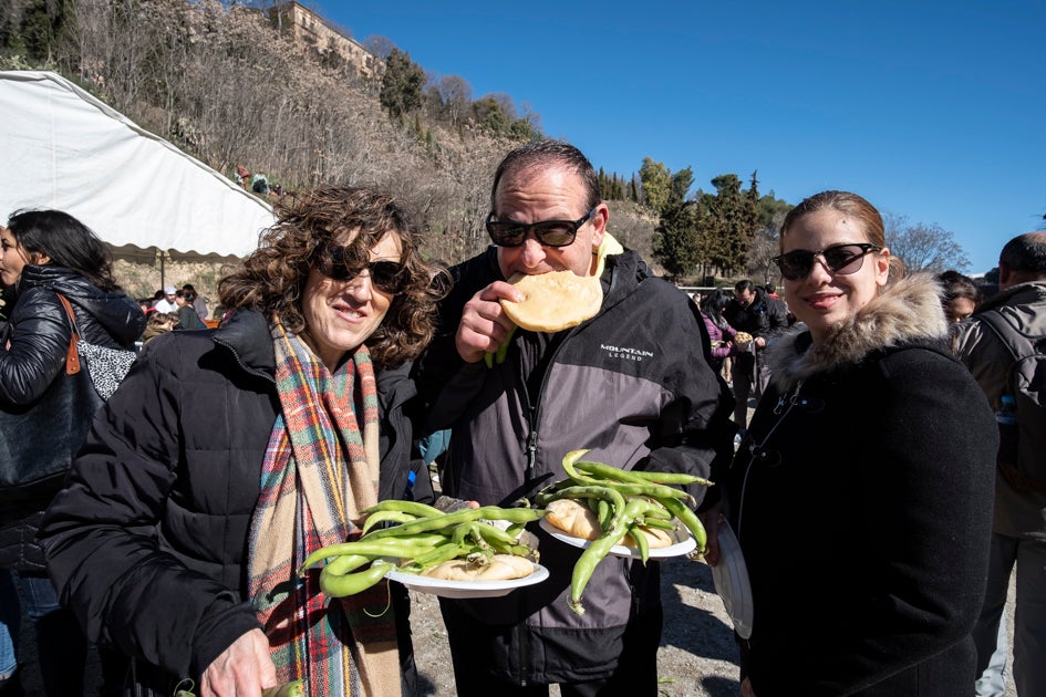 La celebración del patrón de Granada ha estado este año marcada por las alertas de nieve y frío de la Aemet