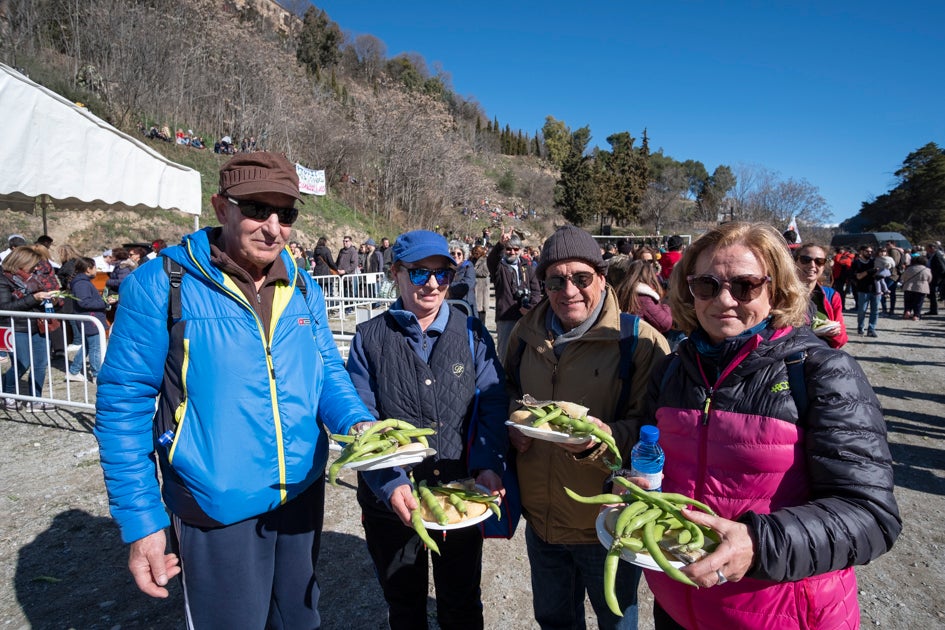 La celebración del patrón de Granada ha estado este año marcada por las alertas de nieve y frío de la Aemet