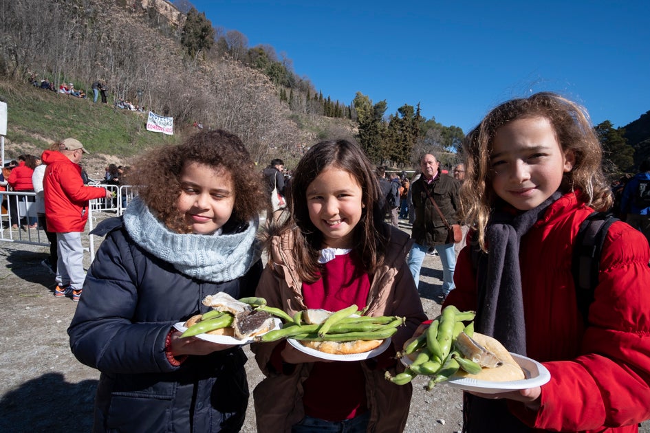 La celebración del patrón de Granada ha estado este año marcada por las alertas de nieve y frío de la Aemet