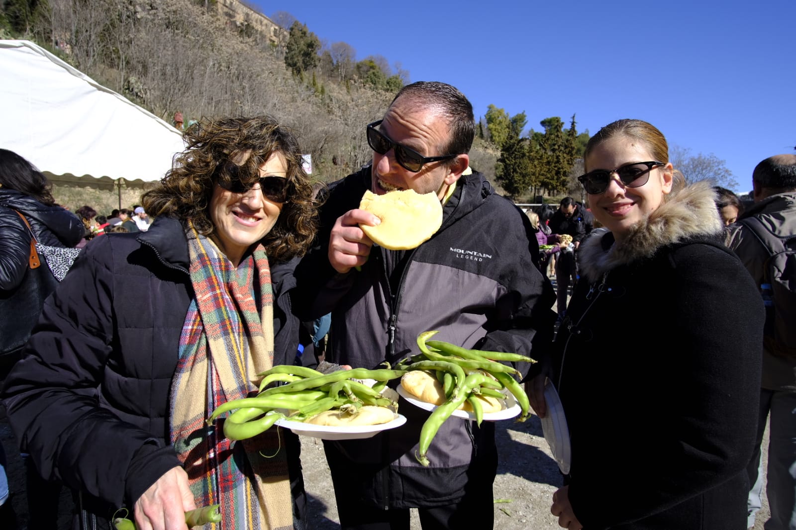 La celebración del patrón de Granada ha estado este año marcada por las alertas de nieve y frío de la Aemet