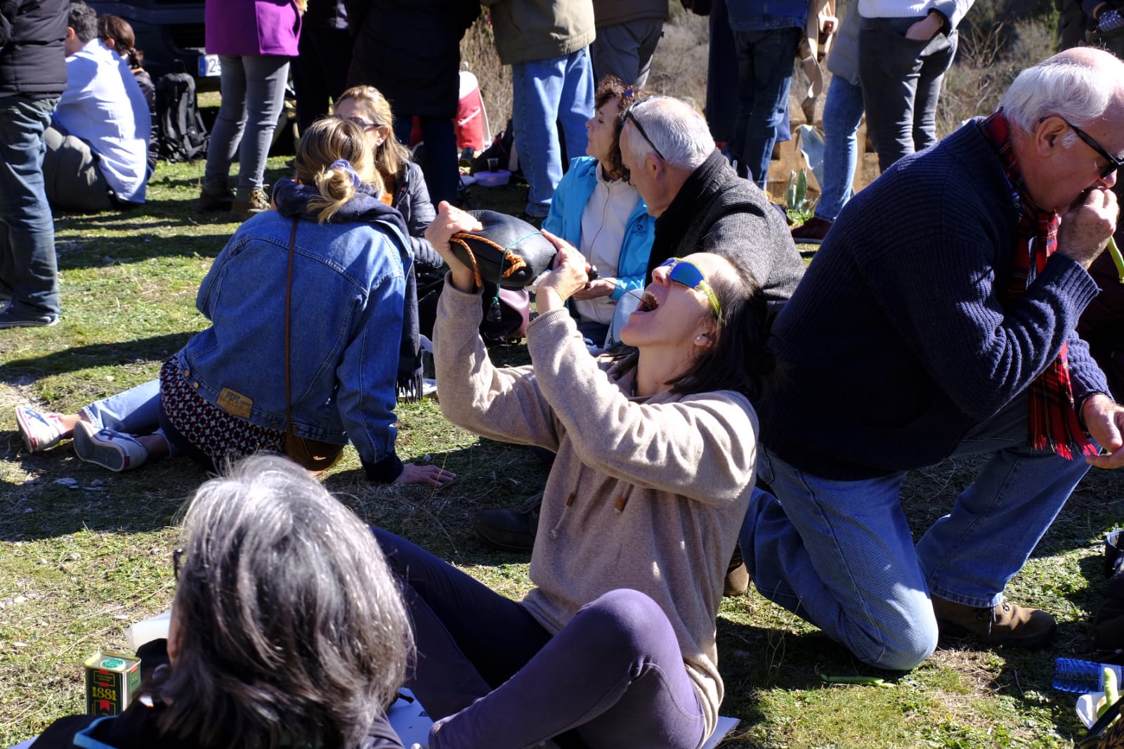 La celebración del patrón de Granada ha estado este año marcada por las alertas de nieve y frío de la Aemet