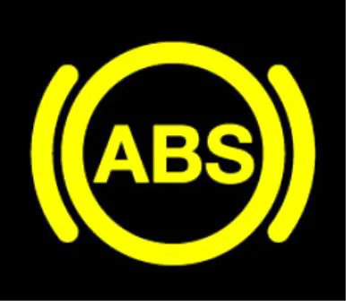 ABS: este testigo indica una avería en el sistema antibloqueo de frenos, que suele radicar en alguno de los sensores que miden el giro de las ruedas. La reparación suele costar unos 70 euros.