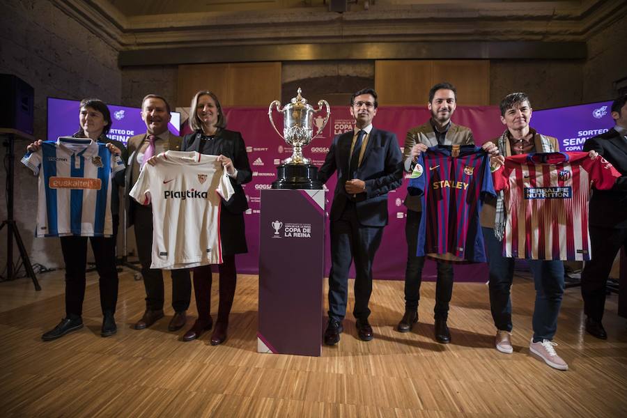 La final del torneo se jugará en el estadio de Los Cármenes de Granada el 11 de mayo y al trofeo aspiran Atlético de Madrid, Real Sociedad, Sevilla y Barcelona.