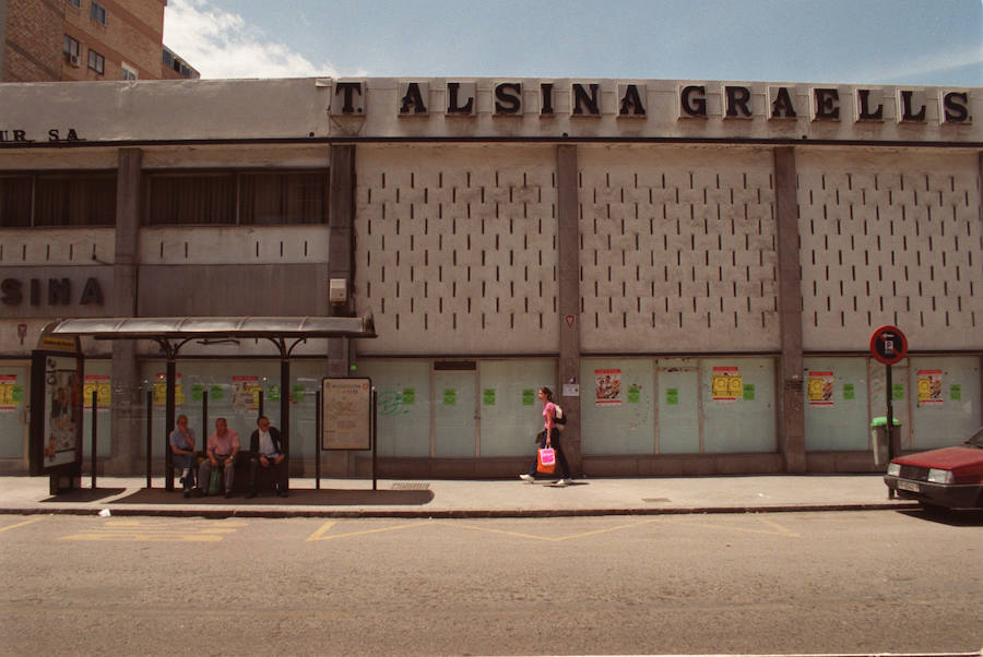 El edificio ya cerrado. 2000 