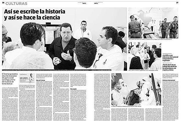 Reportaje de 2010 en el que el forense describe el proceso.