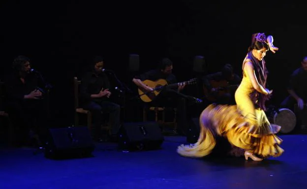 Actuación de la bailaora Patricia Guerrero en 'Flamenco viene del Sur'.