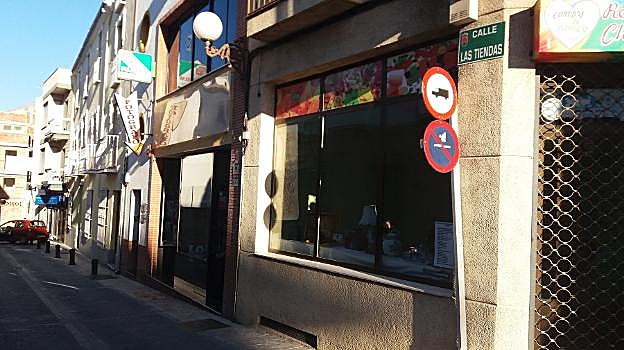 Calle Las Tiendas, en Torredelcampo, antes Ruiz de Alda.