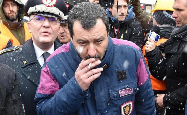 El ministro italiano de Interior, Matteo Salvini. 