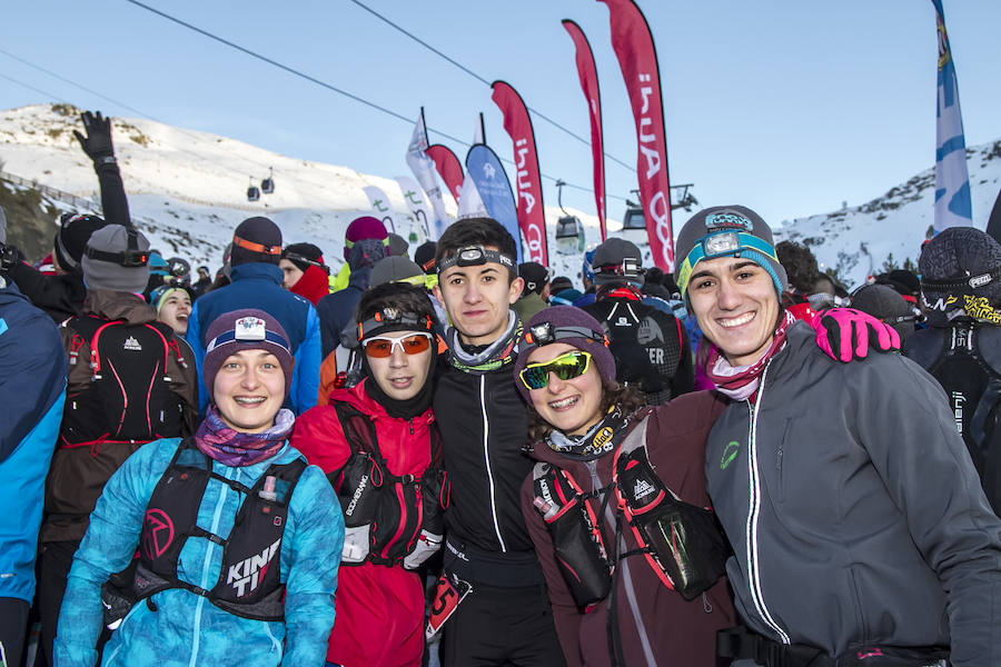 Jacob Gutiérrez arrasa en las cumbres de Sierra Nevada. El corredor de Dúrcal queda campeón de España de snow running por segundo año consecutivo y mejora su crono en catorce minutos