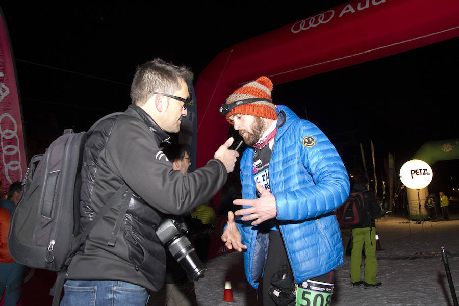 Jacob Gutiérrez arrasa en las cumbres de Sierra Nevada. El corredor de Dúrcal queda campeón de España de snow running por segundo año consecutivo y mejora su crono en catorce minutos