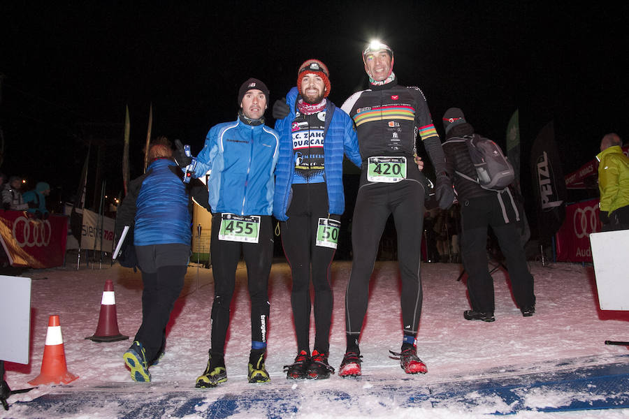 Jacob Gutiérrez arrasa en las cumbres de Sierra Nevada. El corredor de Dúrcal queda campeón de España de snow running por segundo año consecutivo y mejora su crono en catorce minutos